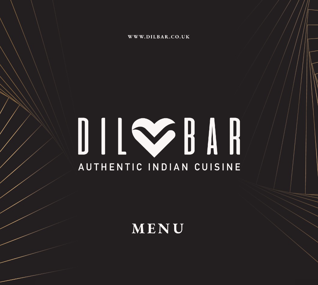 Takeaway Restaurant Menu Page - Dil Bar Indian Cuisine - Birmingham