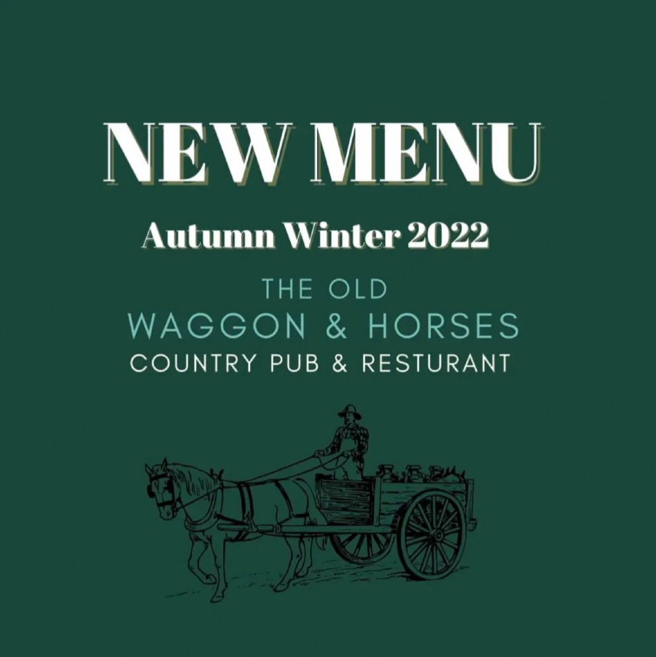 Takeaway Restaurant Menu Page - The Old Waggon and Horses - Kidderminster