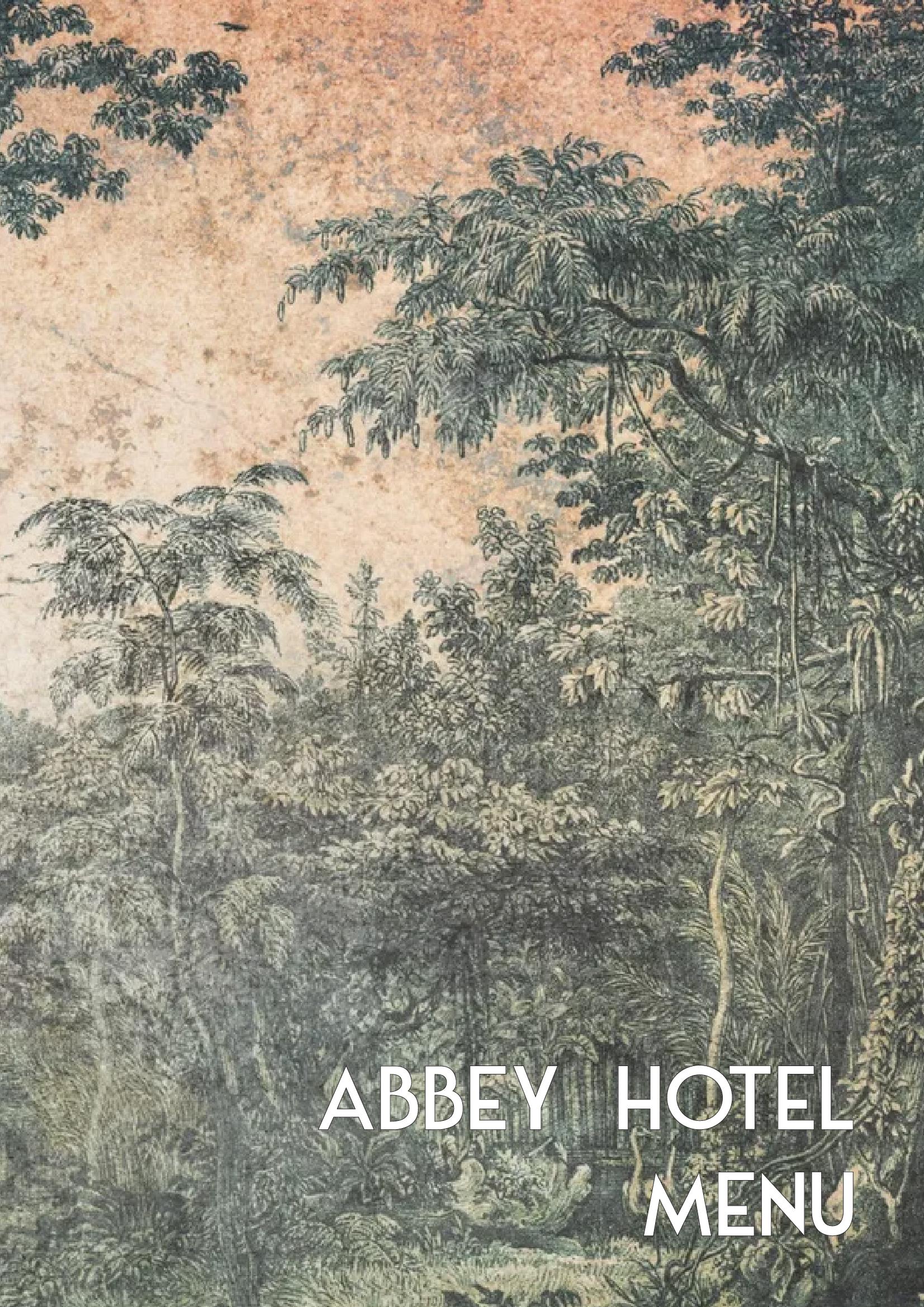 Abbey Hotel - main menu
