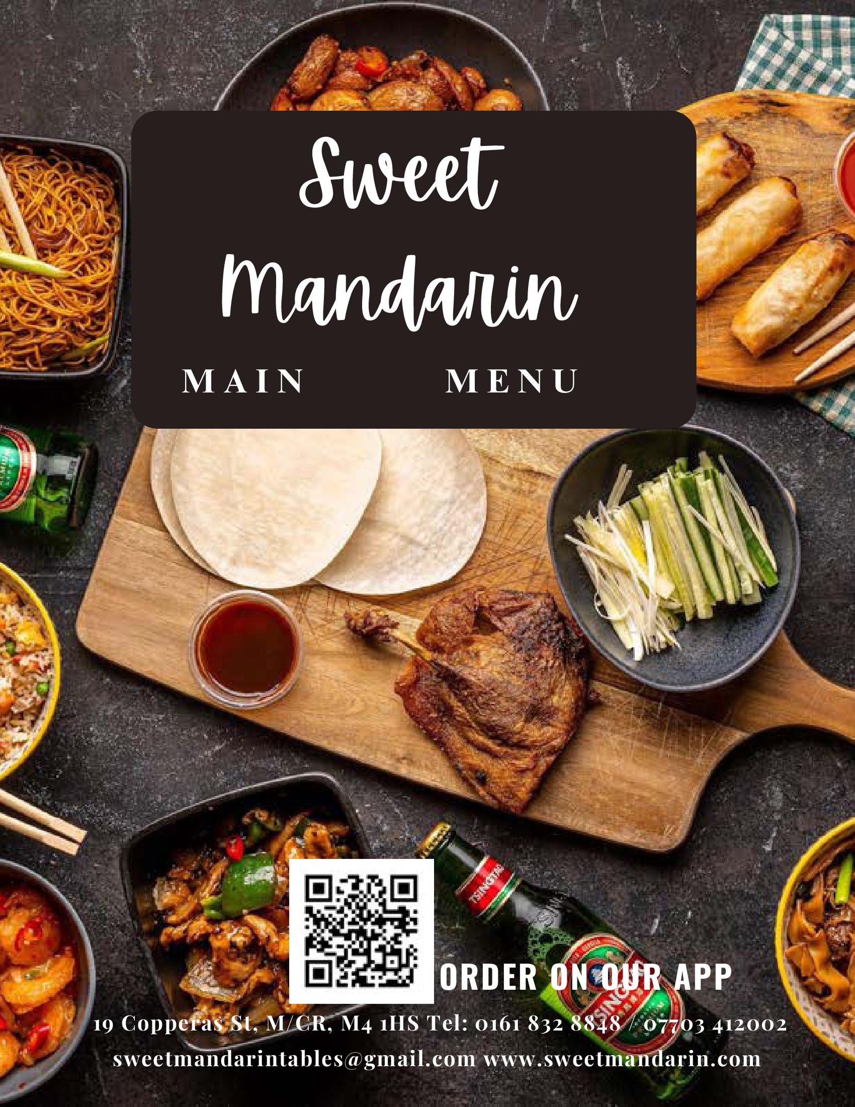 Sweet Mandarin - main menu