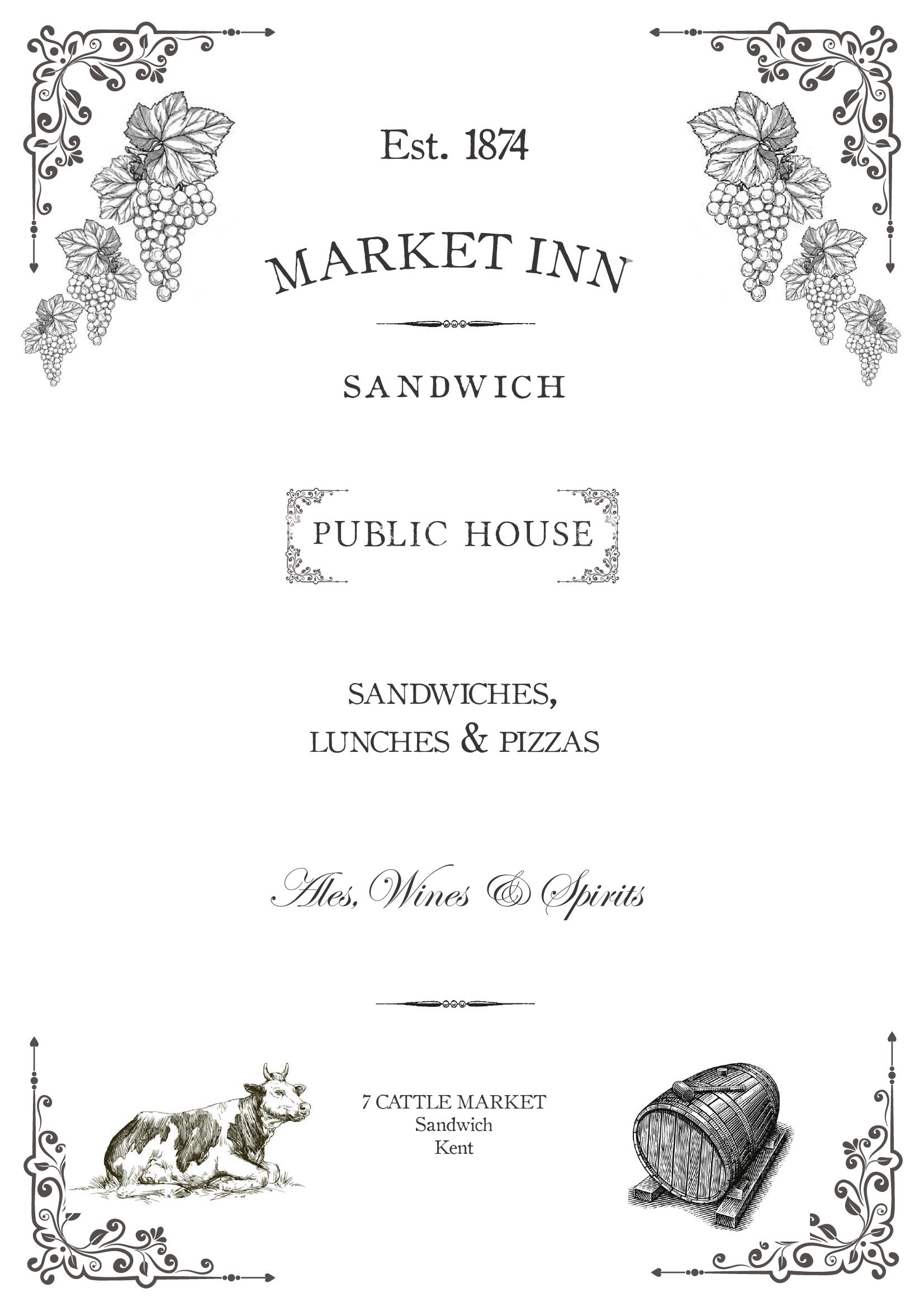 Market Inn - main menu