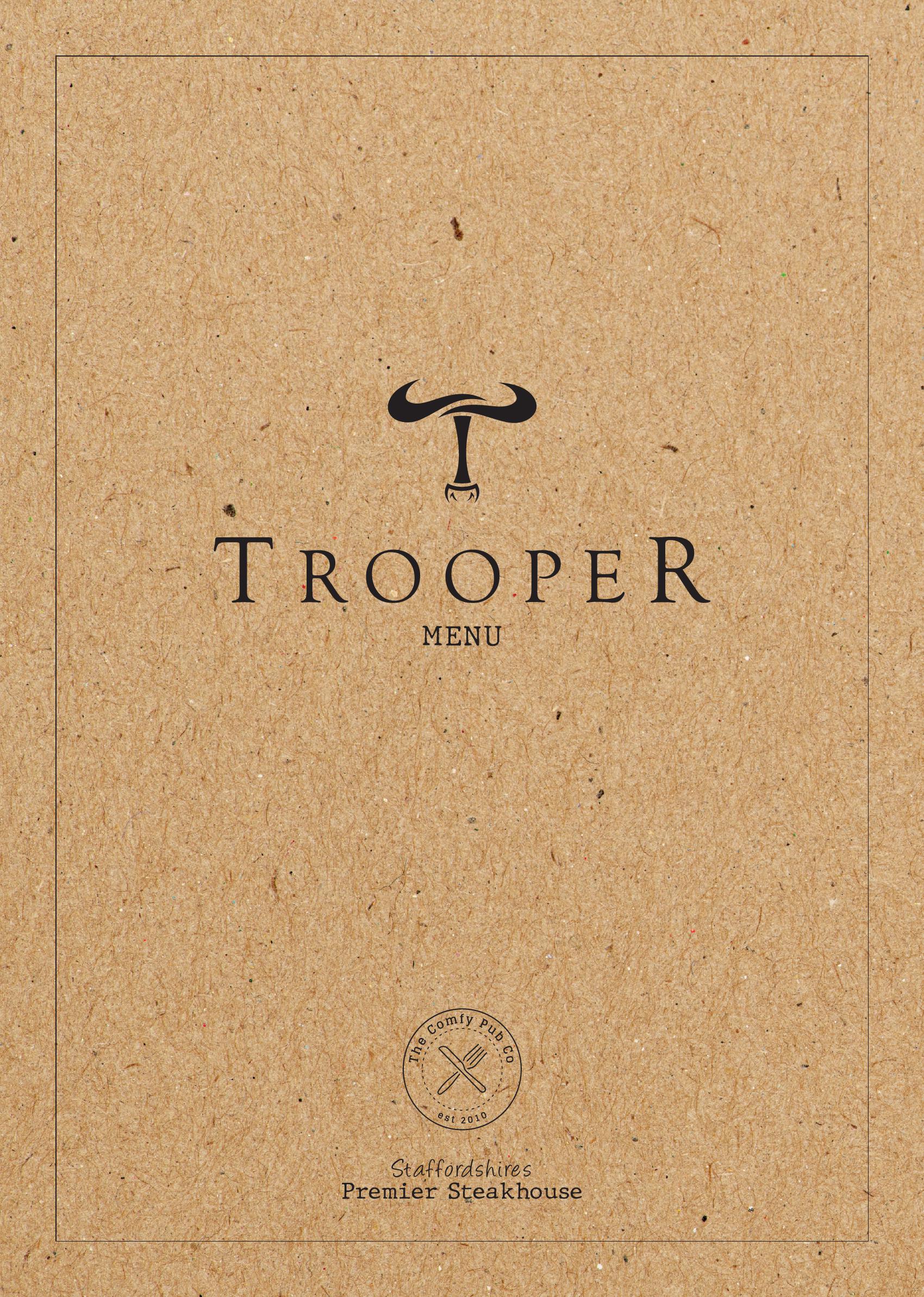 The Trooper - main menu